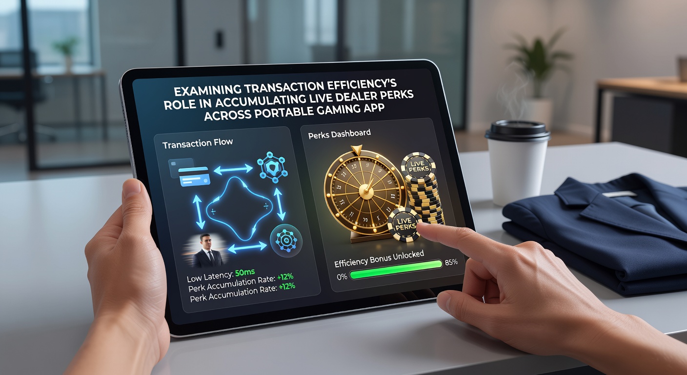 Mobiele spelers verzamelen live dealer voordelen door efficiënte transacties