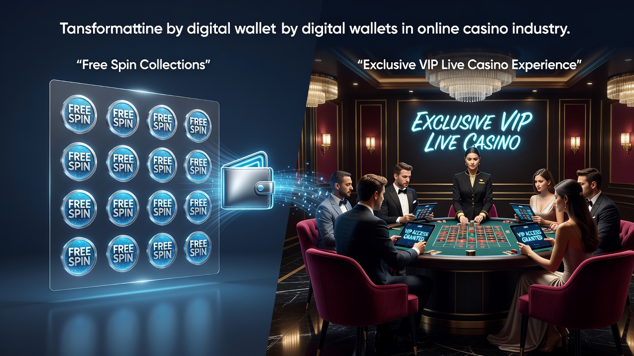 Digitale portemonnees die gratis spins verbinden met VIP live casino platforms