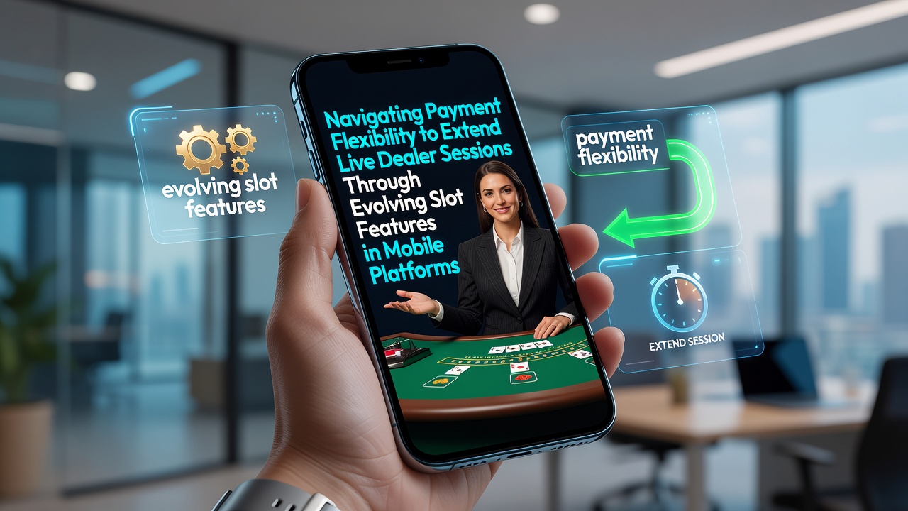 Mobiele platformen met flexibele betalingsopties en live dealer integratie in slots