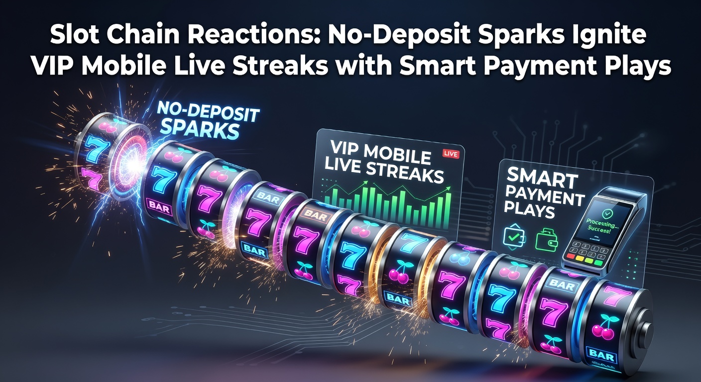 Slotmachine met kettingreactie-effecten en mobiele schermen die VIP-bonussen tonen