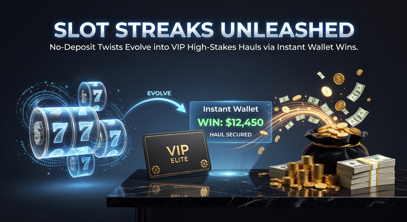 Speler viert slotketen succes met no-deposit bonus die uitgroeit tot VIP-winsten op een dynamisch casinoscherm