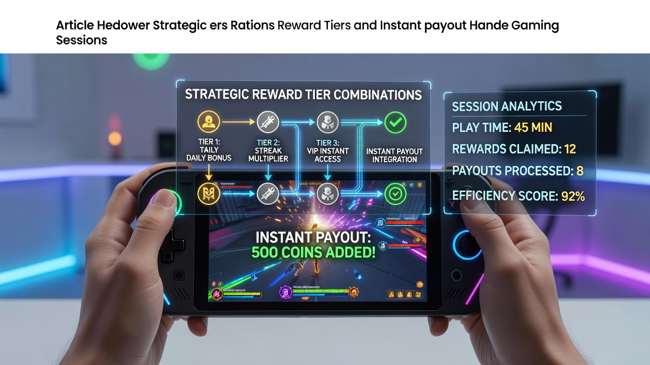 Overzicht van beloningsstructuren en uitbetalingsstromen in handheld gaming