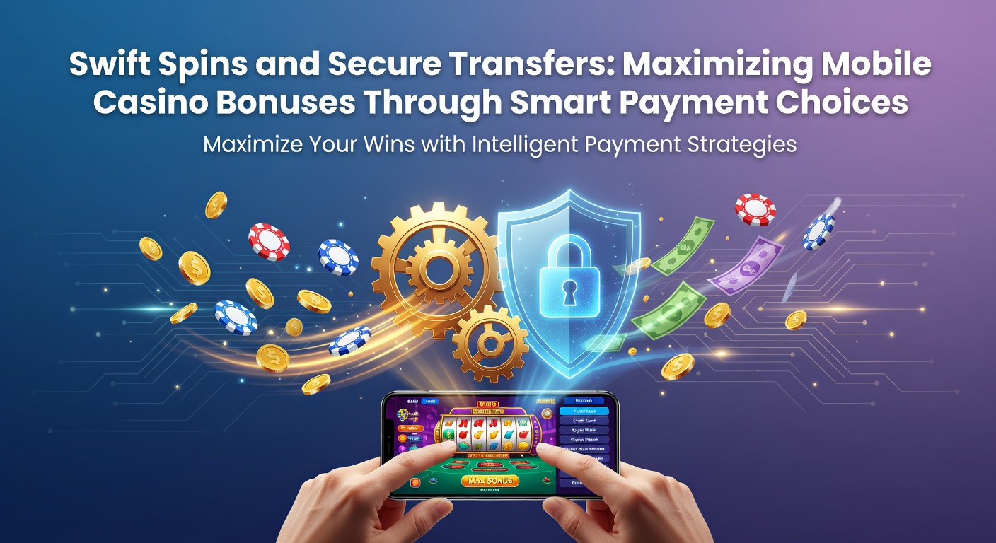 Mobiele telefoon met casino app en betaaliconen voor snelle spins en veilige transfers